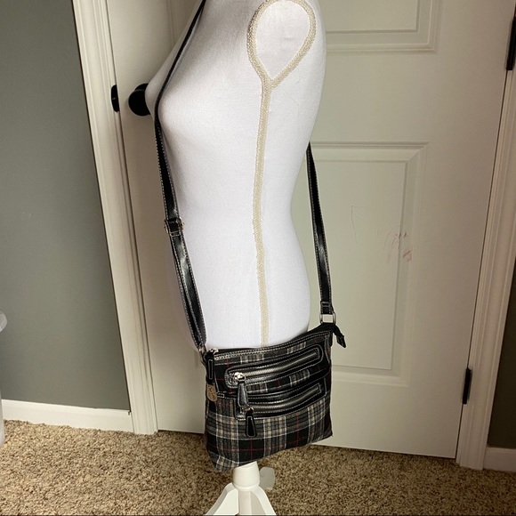 Rosetti black plaid crossbody - Picture 6 of 7